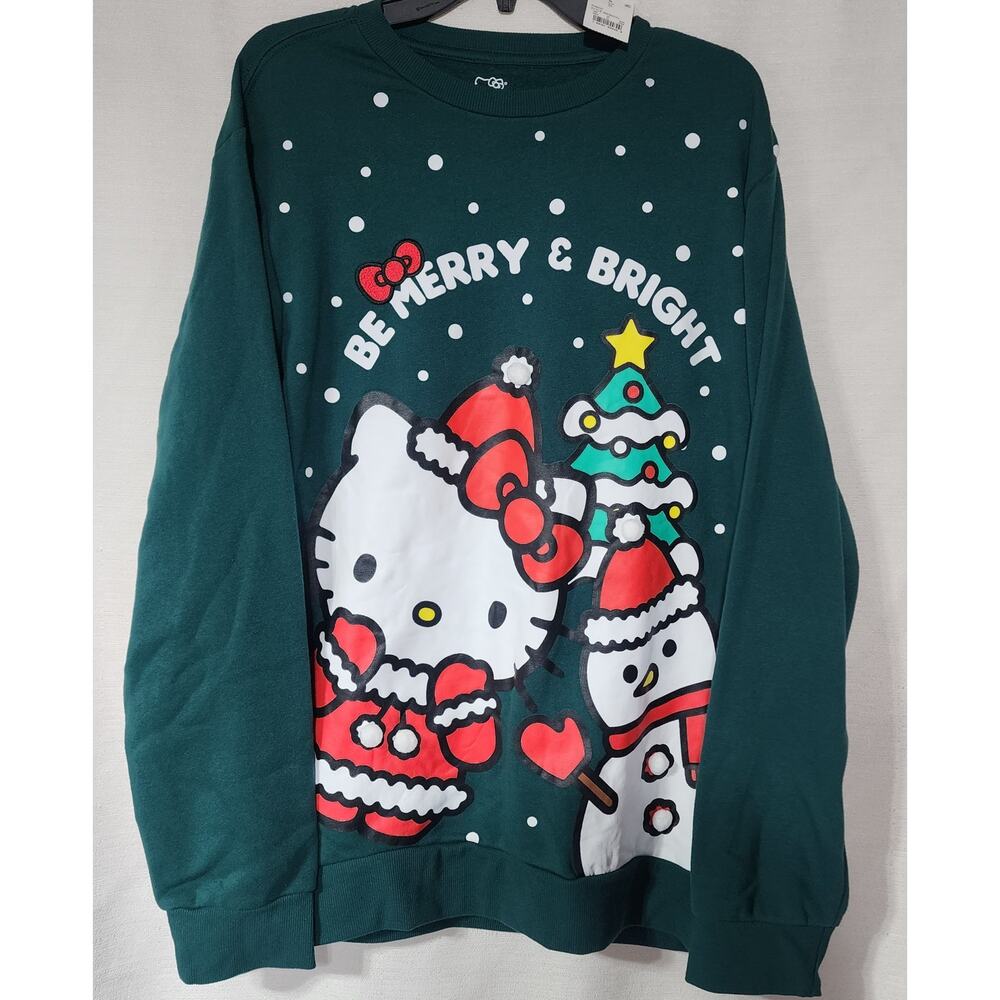Hello kitty and friends ''Be merry and bright'' sweatshirt size XL